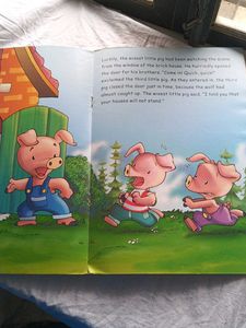 Set Of 4 Illustrated Story Book For Kids