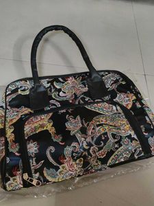Big Size Embroidered Handbag New With Tag