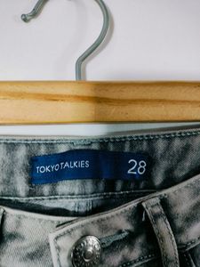Grey Casual Jeans (Womens)