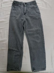 Grey Denim Jeans