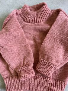 Cute Pink Knit Sweater