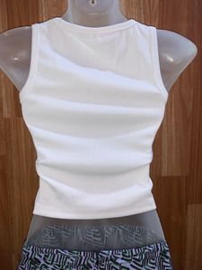 Cute Heart Embroidered Crop Top