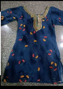 Floral Short Kurti