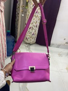 Pink Crossbody Bag