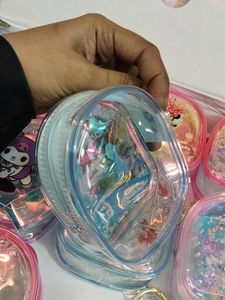 Kids Transparent Unicorn Pouch