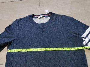 Thom Browne 100% cotton 3-bar sweatshirt