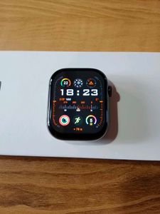 Apple silver alluminium series 9 Watch