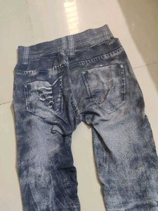 Strachable Fabric Jeggings