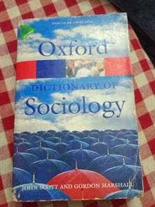 Oxford Sociology Dictionary