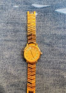 Versace Gold Party Wear Wedding Style Watch