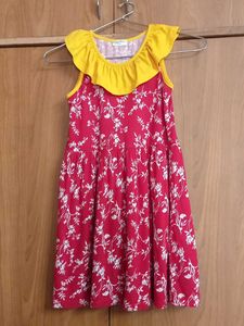 Cute Floral Girls Dress