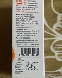 Mandarin &amp; Vitamin C (15%) Serum