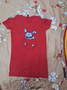 Red Graphic T-Shirt