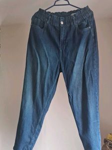 Elastic Waist Jeans