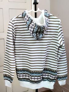 💥BUY1GET1💥 women&#39;s imported striped sweatshirt with a Fair Isle hooded sweatshirt