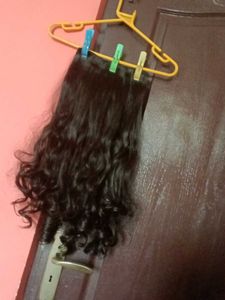 Long Brown Curly Clip In Hair Extensions