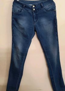 Navy Blue Slim Fit Jeans