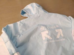 Stylish Color Block Windbreaker Jacket