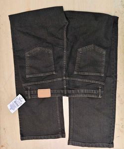 Olive Straight Jeans - New