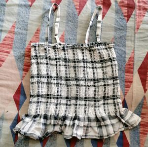 Two Piece Crop Top Shirt