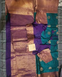 kanchivaram elegant Silk Saree