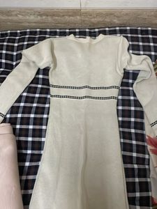 Elegant Knit Mini Dress