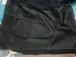 Elegant Black Sequence Saree