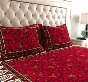 Pure Cotton Bedsheet with 2 Pillowcover (Combo2)