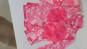 Pink Flora Shirt Top