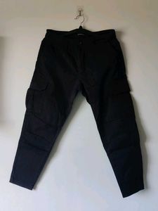 Stylish Black Men's Cargo Pants