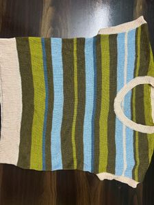 Striped Knit Top