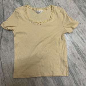 Ribbed H&M Top