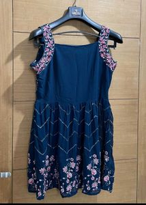 Beautiful Teal Blue Colour Sharara Set