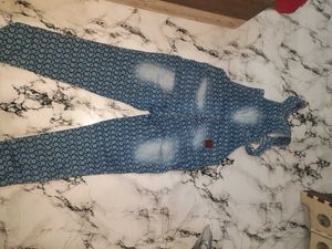 Dungaree With Full Sleeve Plain Tshirt