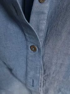 Blue Ombre Denim Shirt