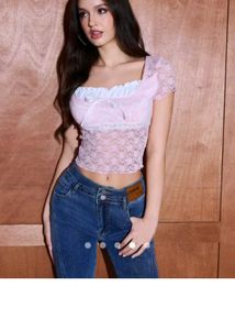 Pink Lace Top🎀
