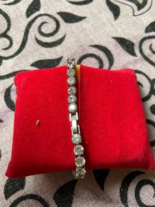 Tennis Bracelet- Silver