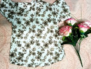Floral Print Top