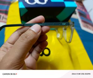 Lenskart Matte Grey Sky Blue Full Rim Air