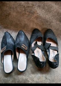 2 Black shoes