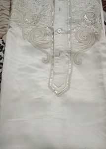 Elegant White Kurta