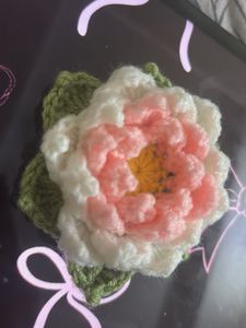 crochet hair clip