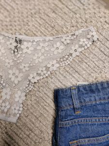 Beautiful Grey Lace Panty