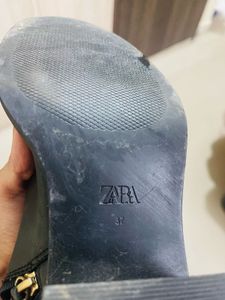 Zara Black Ankle Boots