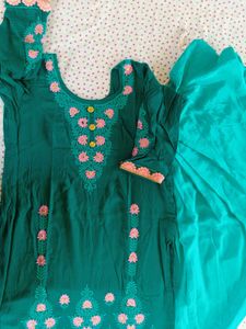 Seagreen Kurta Suit Set
