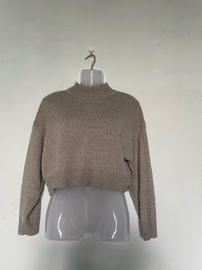 Cozy Knit Cropped Sweater