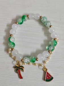 Charm Beaded Bracelet