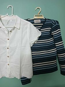 Striped Long Sleeve Top