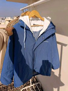 Blue Korean Puffer Jacket