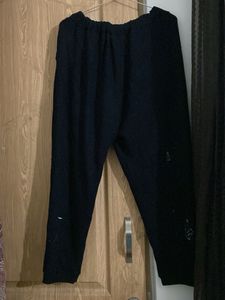 Woolen Comfy Black Trouser